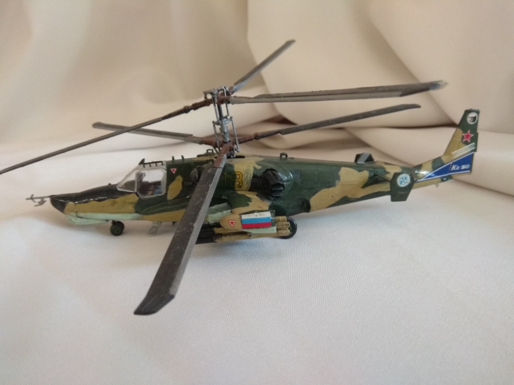 Модель вертолёта Ка-50